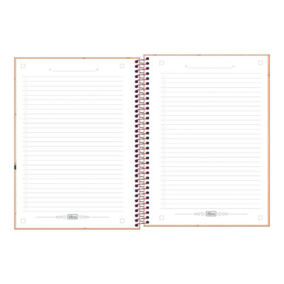 Caderno Espiral Universitário Grande Capa Dura 80 Folhas West Girl – Estampas Sortidas