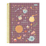 Caderno Espiral Colegial Médio Capa Dura 80 Folhas Milly - Estampas Sortidas Caderno Espiral Colegial Médio Capa Dura 80 Folhas Milly - Estampas Sortidas