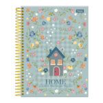 Caderno Espiral Colegial Médio Capa Dura 80 Folhas Milly - Estampas Sortidas Caderno Espiral Colegial Médio Capa Dura 80 Folhas Milly - Estampas Sortidas