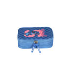 Estojo Box Stitch - Azul