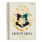 Caderno Espiral Colegial Médio Capa Dura 80 Folhas Harry Potter - Estampas Sortidas