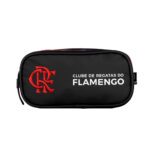 Estojo Triplo Flamengo - Preto/Vermelho Estojo Triplo Flamengo - Preto/Vermelho
