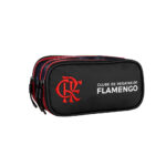 Estojo Triplo Flamengo - Preto/Vermelho Estojo Triplo Flamengo - Preto/Vermelho