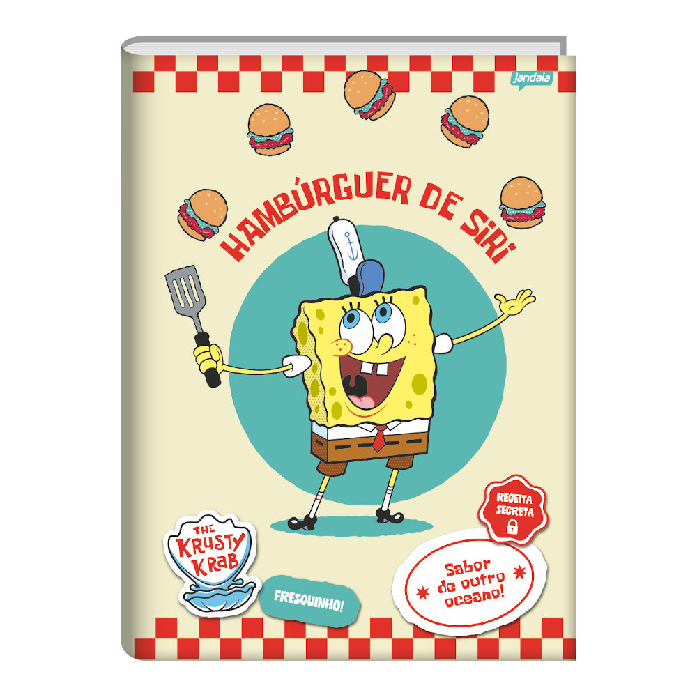 Caderno Brochura Costurado Sem Mola Universitário Grande Capa Dura 80 Folhas Bob Esponja - Estampas Caderno Brochura Costurado Sem Mola Universitário Grande Capa Dura 80 Folhas Bob Esponja - Estampas