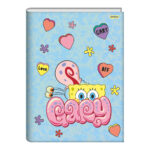 Caderno Brochura Costurado Sem Mola Universitário Grande Capa Dura 80 Folhas Bob Esponja - Estampas Caderno Brochura Costurado Sem Mola Universitário Grande Capa Dura 80 Folhas Bob Esponja - Estampas