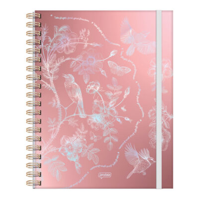 Caderno Espiral Universitário Grande Capa Dura Com 80 Folhas - Garra Neo Star