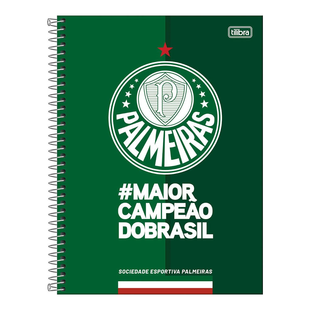Caderno Espiral Universitário Grande Capa Dura 160 Folhas 10 Matérias Palmeiras - Estampas Sortidas Caderno Espiral Universitário Grande Capa Dura 160 Folhas 10 Matérias Palmeiras - Estampas Sortidas
