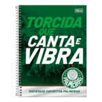 Caderno Espiral Universitário Grande Capa Dura 160 Folhas 10 Matérias Palmeiras - Estampas Sortidas Caderno Espiral Universitário Grande Capa Dura 160 Folhas 10 Matérias Palmeiras - Estampas Sortidas
