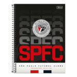 Caderno Espiral Universitário Grande Capa Dura 160 Folhas 10 Matérias São Paulo - Estampas Sortidas Caderno Espiral Universitário Grande Capa Dura 160 Folhas 10 Matérias São Paulo - Estampas Sortidas