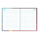 Caderno Brochura Costurado Sem Mola Universitário Grande Capa Dura 40 Folhas Quadriculado 1x1cm Soni Caderno Brochura Costurado Sem Mola Universitário Grande Capa Dura 40 Folhas Quadriculado 1x1cm Soni