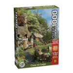 Quebra-Cabeça Com 1000 Peças - Casa No Lago Quebra-Cabeça Com 1000 Peças - Casa No Lago