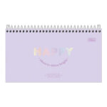 Agenda Espiral Happy Bolso 2026 - Cores Sortidas