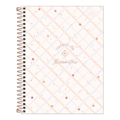 Caderno Espiral De Receitas Soho - Estampas Sortidas