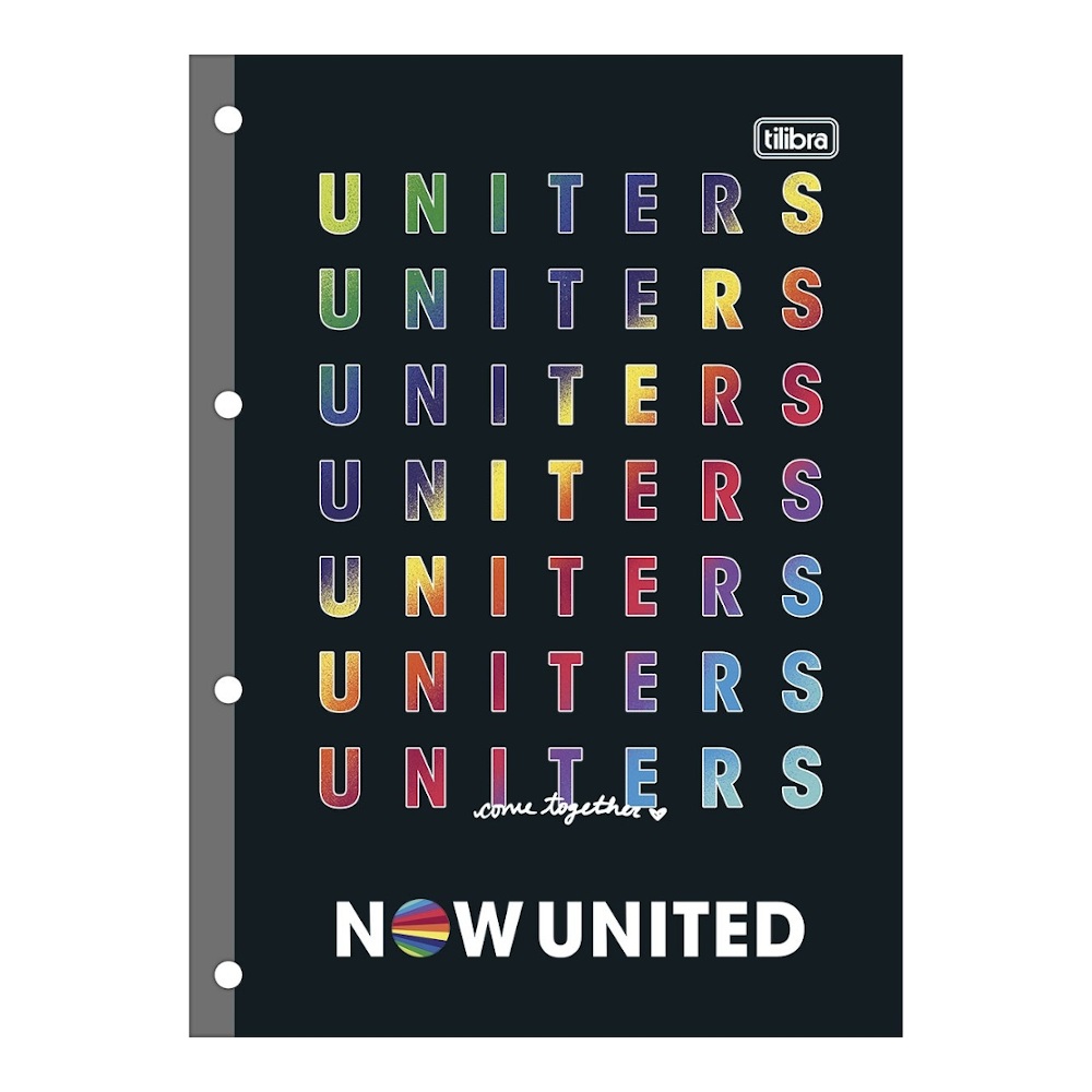Bloco Refil Tiliflex Fichário Caderno Argolado Universitário 4 Furos 80 Folhas - Now United Bloco Refil Tiliflex Fichário Caderno Argolado Universitário 4 Furos 80 Folhas - Now United