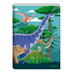 Caderno Brochura Costurado Sem Mola Universitário Grande Capa Dura 80 Folhas Stone - Estampas Sortid