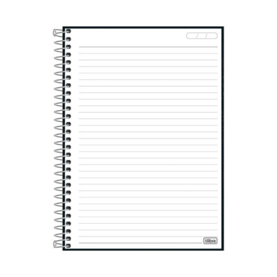 Caderno 1/4 Pequeno Espiral Capa Dura 80 Folhas Lunix – Cores Sortidas