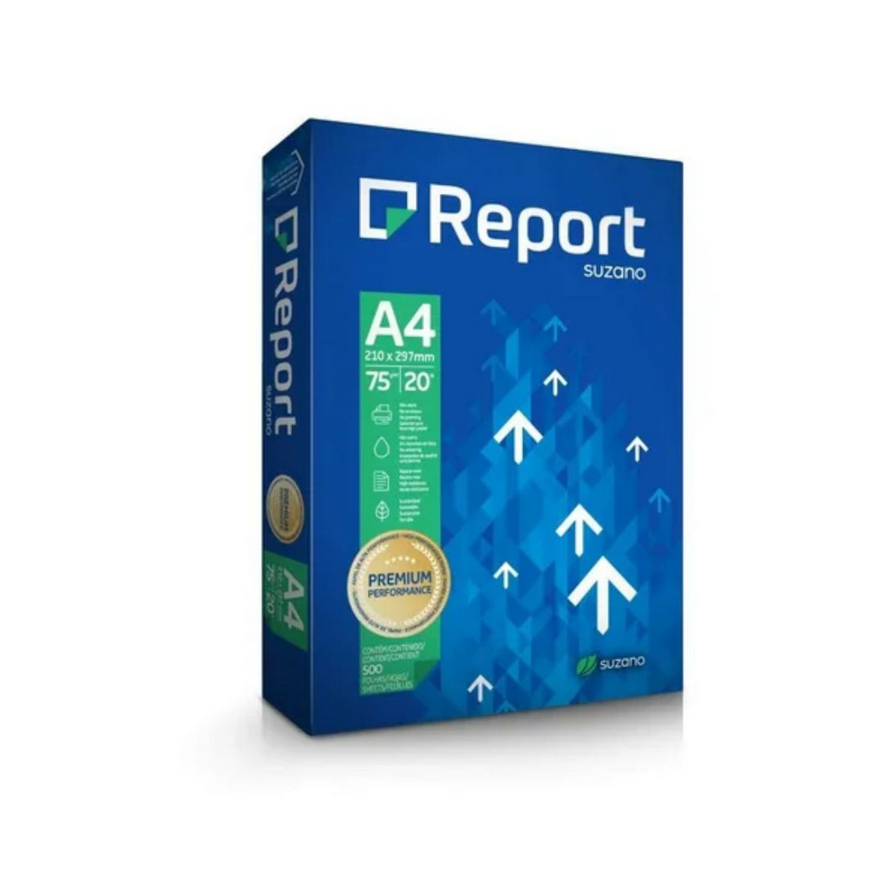 Papel A4 Premium Com 500 Folhas - Branco Papel A4 Premium Com 500 Folhas - Branco