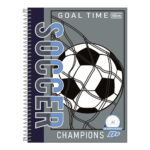 Caderno Espiral Universitário Grande Capa Dura 96 Folhas Quadriculado 7x7mm D+ : Estampas Sortidas