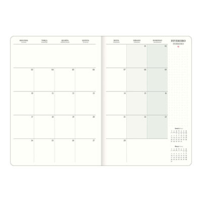 Planner Grampeado M7 West Village 2026 – Estampas Sortidas