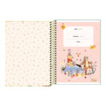 Caderno 1/4 Pequeno Espiral Capa Dura 80 Folhas Pooh - Estampas Sortidas Caderno 1/4 Pequeno Espiral Capa Dura 80 Folhas Pooh - Estampas Sortidas