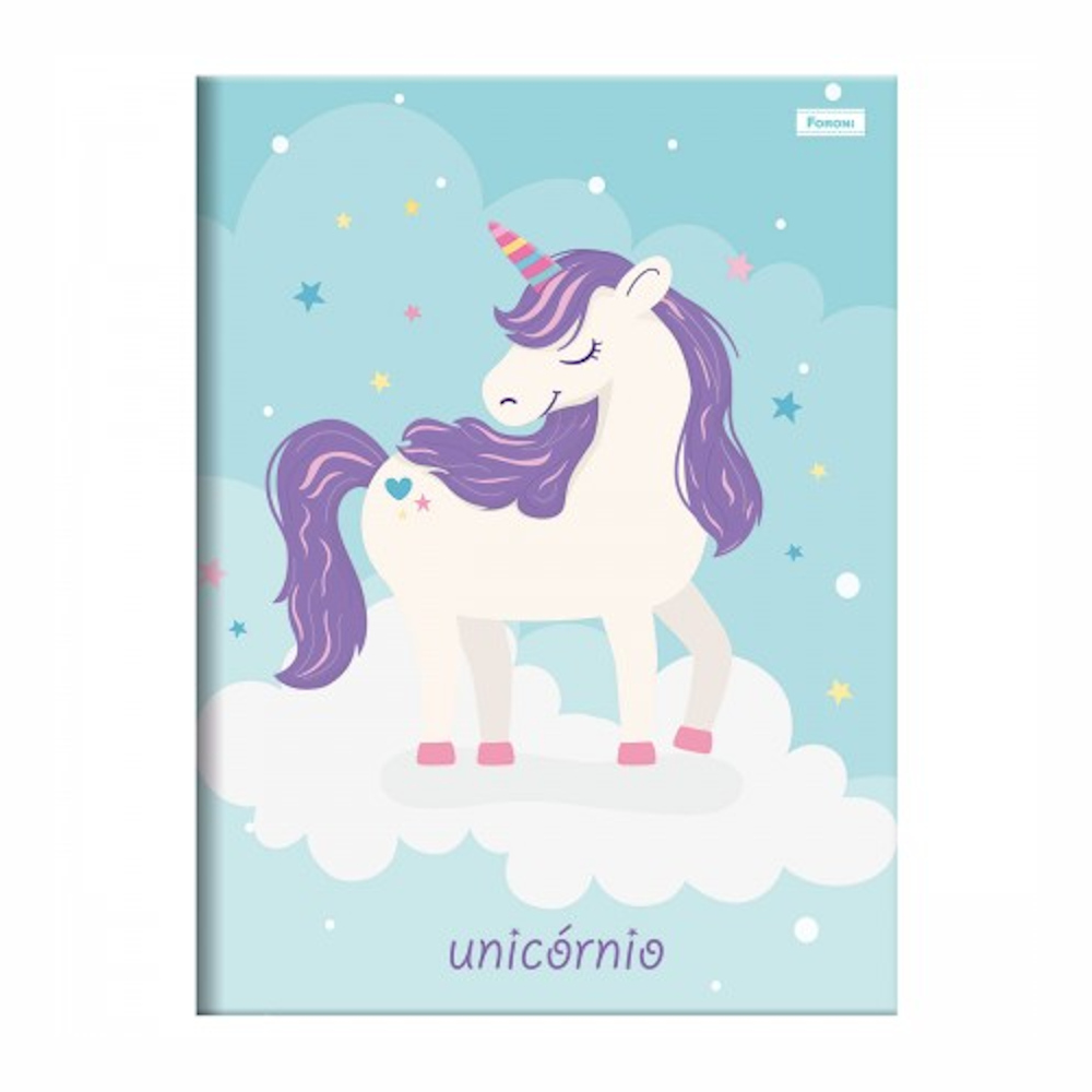 Caderno 1/4 Pequeno Brochura Costurado Sem Mola Capa Dura 80 Folhas Unicórnio - Estampas Sortidas Caderno 1/4 Pequeno Brochura Costurado Sem Mola Capa Dura 80 Folhas Unicórnio - Estampas Sortidas