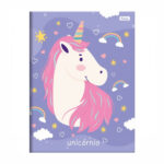 Caderno 1/4 Pequeno Brochura Costurado Sem Mola Capa Dura 80 Folhas Unicórnio - Estampas Sortidas Caderno 1/4 Pequeno Brochura Costurado Sem Mola Capa Dura 80 Folhas Unicórnio - Estampas Sortidas