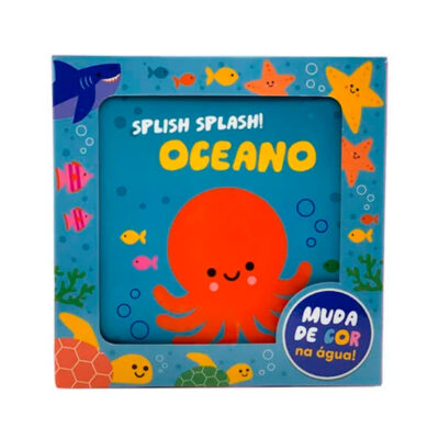 Splish Splash! Oceano - Livro De Banho Que Muda De Cor Na Água!