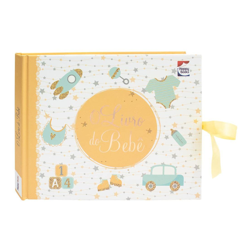 Livro Do Bebê - Amarelo Livro Do Bebê - Amarelo