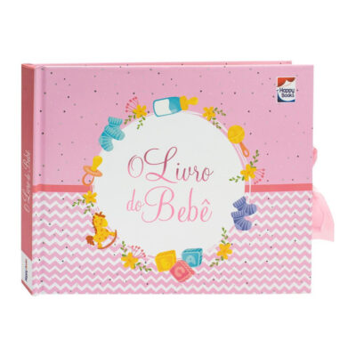 Livro Do Bebê - Rosa