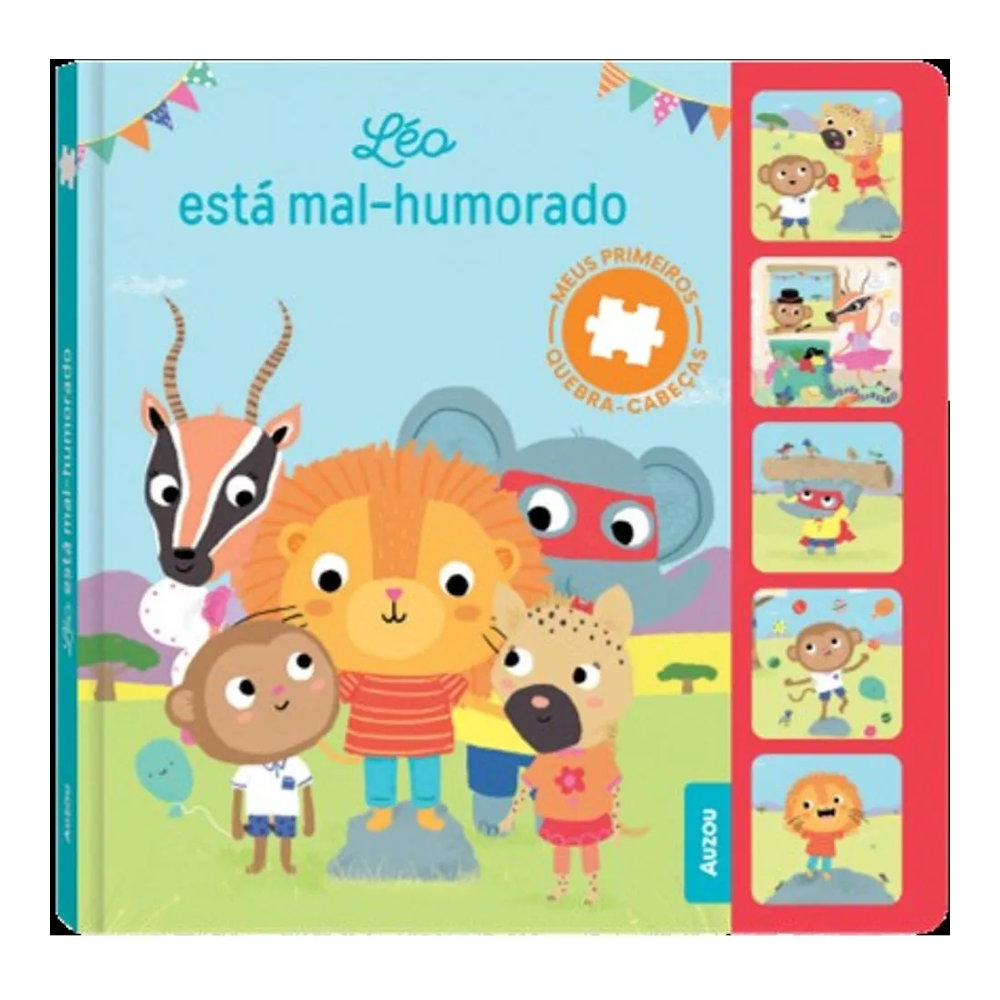 Meus Primeiros Quebra Cabeças - Léo Está Mal Humorado Meus Primeiros Quebra Cabeças - Léo Está Mal Humorado