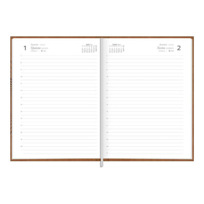 Agenda Costurada M4 Prátika Master 2026 – Cores Sortidas