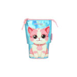 Estojo Simples Gatinho - Salmão Estojo Simples Gatinho - Salmão