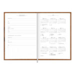 Agenda Costurada M6 Prátika 2026 - Cores Sortidas