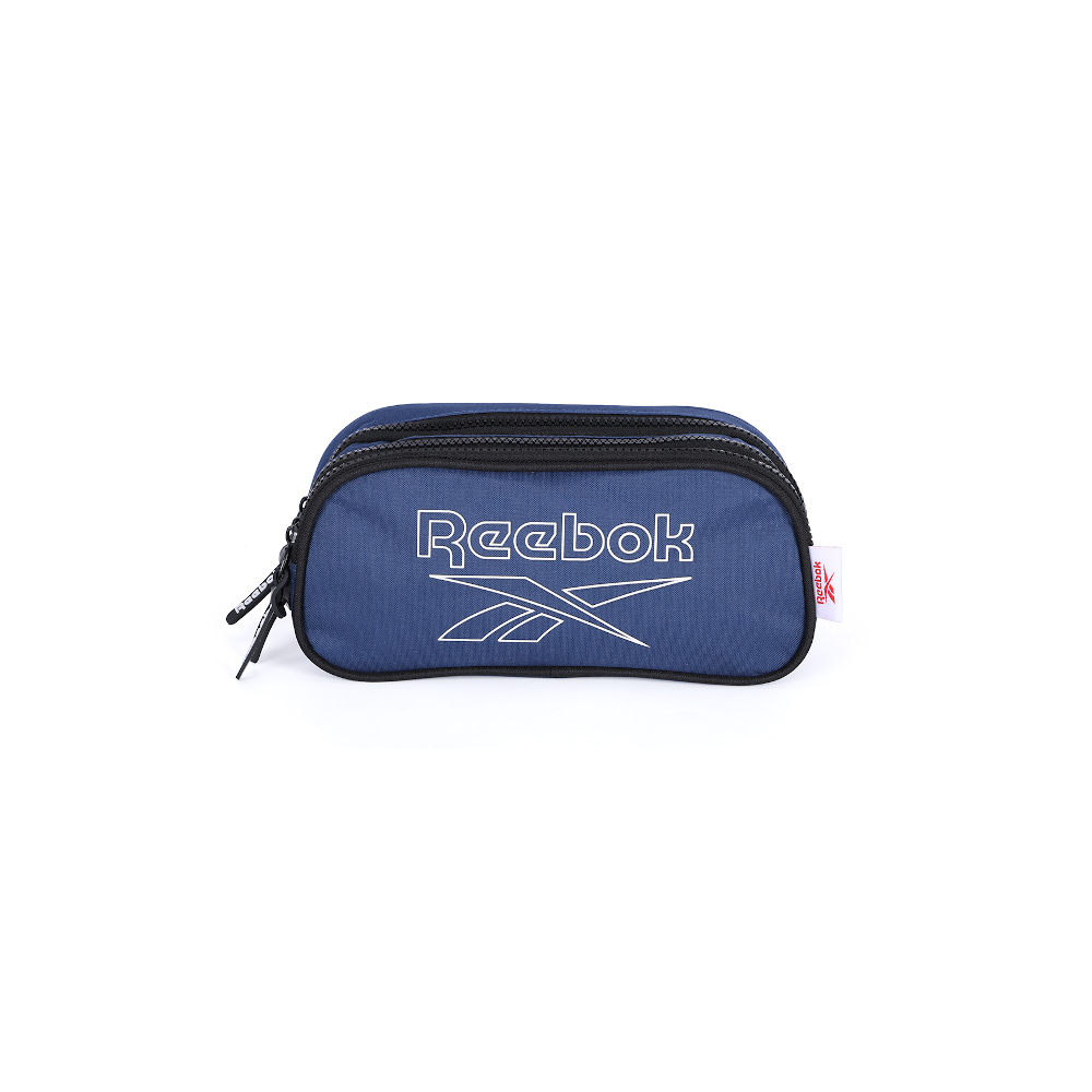 Estojo Triplo Reebok - Azul Estojo Triplo Reebok - Azul