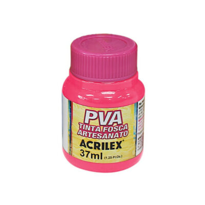 Tinta Fosca Pva 37ml - Rosa Escuro