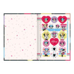 Caderno 1/4 Pequeno Brochura Costurado Sem Mola 48 Folhas Minnie Top - Estampas Sortidas