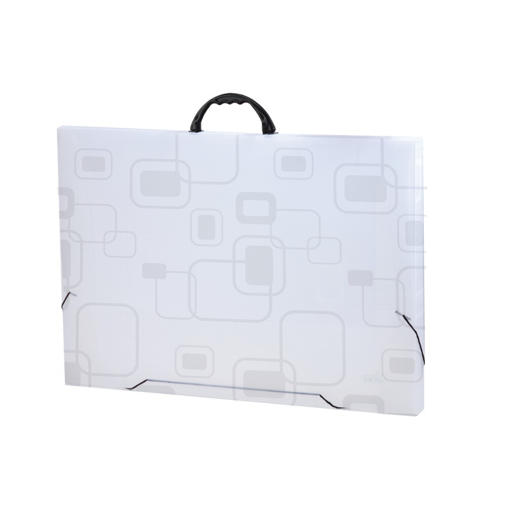 Maleta Dellosmile A3 Com AlÇa - Cristal Maleta Dellosmile A3 Com AlÇa - Cristal