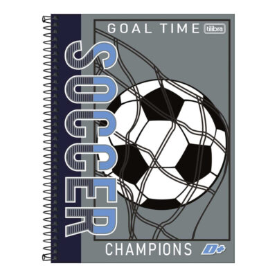 Caderno Espiral Universitário Grande Capa Dura 200 Folhas 10 Matérias D+ : Estampas Sortidas