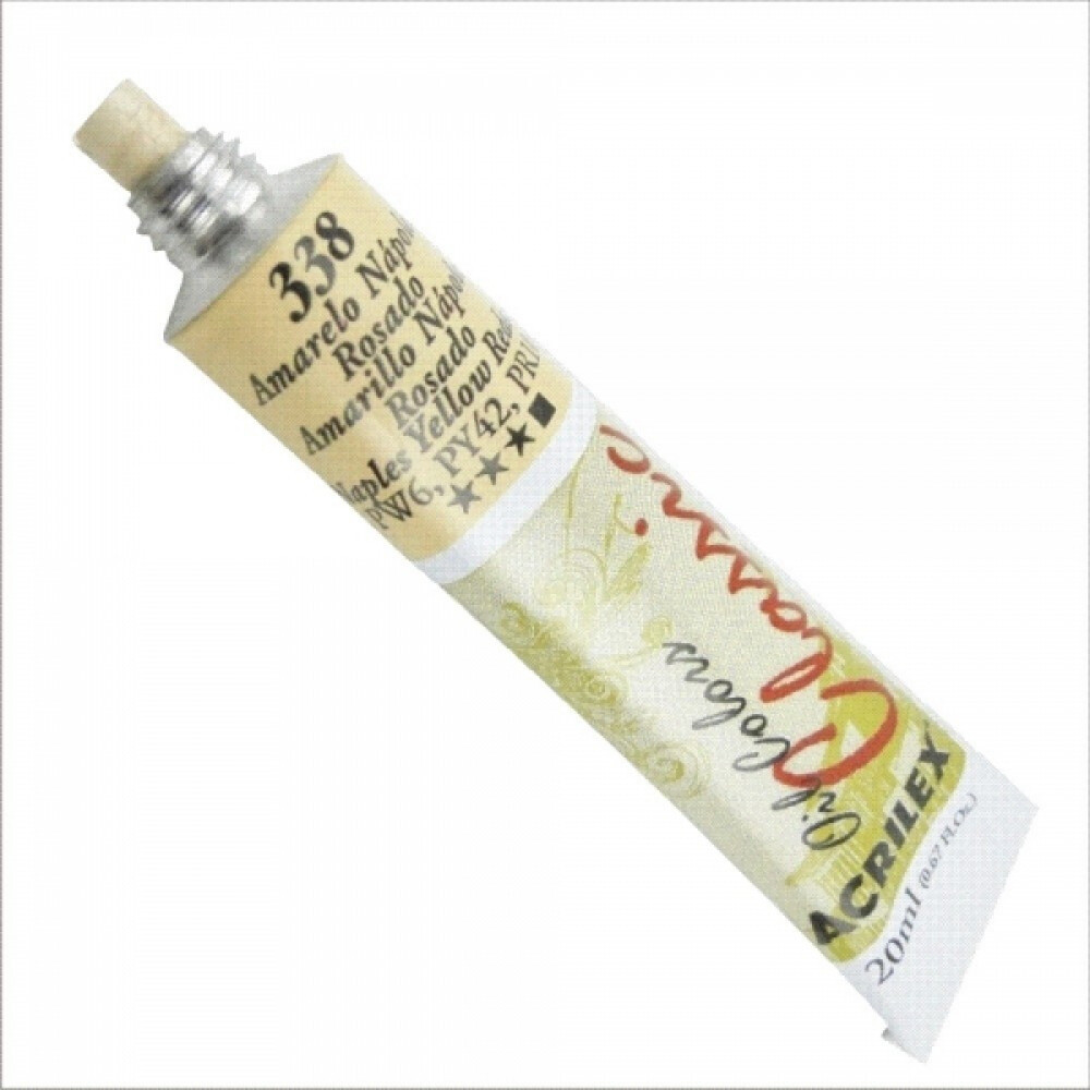 Tinta Óleo 20ml - Amarelo NÁpolis Rosado Tinta Óleo 20ml - Amarelo NÁpolis Rosado
