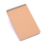 Bloco Espiral Sem Pauta Com 96 Folhas - Kraft Bloco Espiral Sem Pauta Com 96 Folhas - Kraft