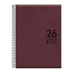 Agenda Espiral Office Class Semanal 2026 - Cores Sortidas