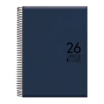 Agenda Espiral Office Class Semanal 2026 - Cores Sortidas