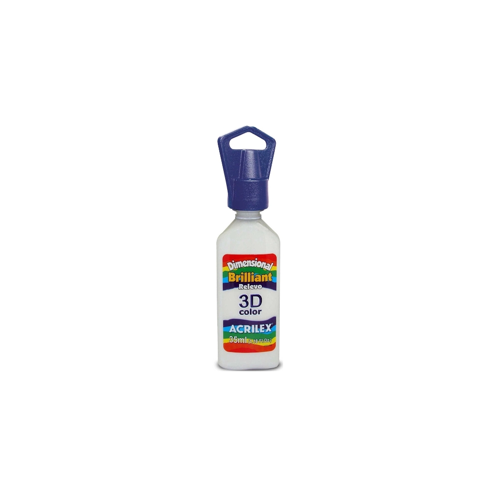 Tinta Dimensional Brilhante 35ml - Branco Tinta Dimensional Brilhante 35ml - Branco