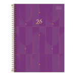 Agenda Espiral M9 Spot Feminina 2026 - Cores Sortidas