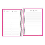 Agenda Espiral M4 Pepper 2026 - Rosa