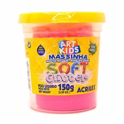 Massa De Modelar Soft Glitter 150g - Maravilha