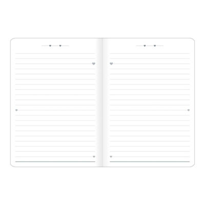 Caderneta Grampeada Capa Flexível 32 Folhas Soho – Estampas Sortidas