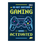 Caderno 1/4 Pequeno Brochura Costurado Sem Mola Capa Dura 96 Folhas D+ - Estampas Sortidas