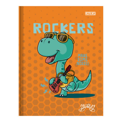 Agenda Costurada Permanente Escolar Saurus - Cores/Estampas Sortidas Agenda Costurada Permanente Escolar Saurus - Cores/Estampas Sortidas