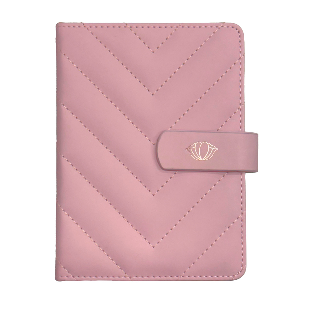 Agenda Costurada Rosa 2026 - Rosé Claro Agenda Costurada Rosa 2026 - Rosé Claro